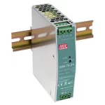 EDR-75-48 Meanwell AC to DC Switching DIN Rail Power Supply 48 Volts 1.6 Amps 76.8 Watts