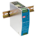 NDR-120-24 MEAN WELL Single Output Industrial DIN Rail Power Supply 24 Volts 5 Amps 120 Watts