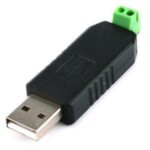 USB To RS485 Converter Adapter 6centimeter Black