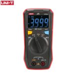 UNI-T Auto Range Mini Digital Multimeter Temperature Tester UT123 Data AC DC Voltmeter Pocket Voltage Ampere Ohm Meter