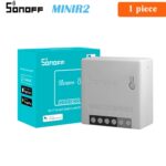 SONOFF MINIR2 Wifi DIY Switch Mini R2 2 Way Modules eWeLink APP Wireless Remote Control Work with Alexa Google Home Automation