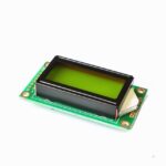 8 x 2 LCD Module 0802 Character Display Screen yellow green