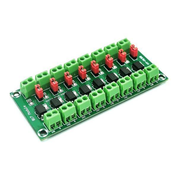 8 Channel 817 Optocoupler 8-way Voltage Isolation Board Voltage Control Adapter Module