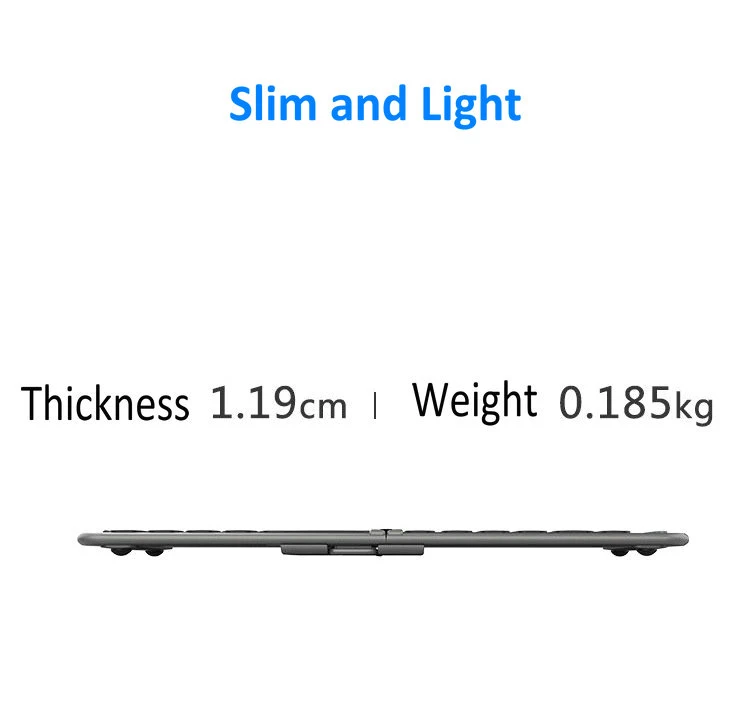 Fold Folding Foldable Wireless Bluetooth 5.1 Keyboard Type C for Windows Android ios for ipad computer tablet pc phone keyboard - Image 4