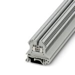 Phoenix Contact UK 1.5 N Series Grey DIN Rail Terminal Block, Single-Level, Screw Termination