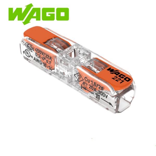 Wago 221-2411 Inline Connector 4mm 32A