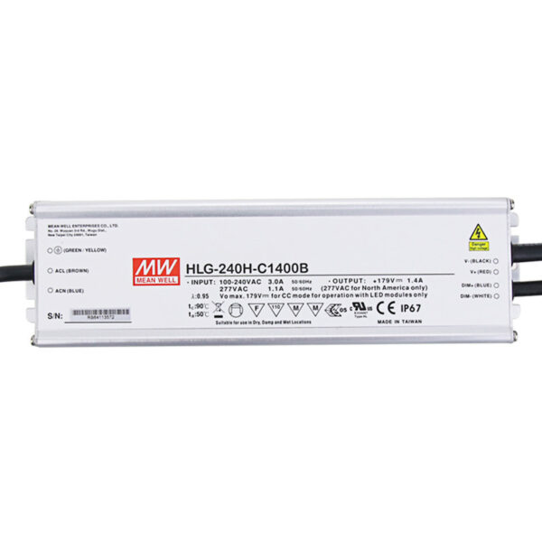 MEAN WELL HLG-240H-C1400AB LED Drivers