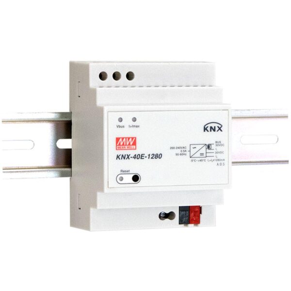 MEAN WELL KNX-40E-1280 AC to DC DIN Rail Power Supply